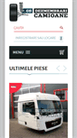Mobile Screenshot of dezmembraricamioane.eu